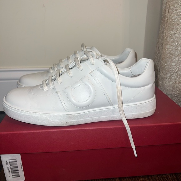 Salvatore Ferragamo Authentic Fasano Lace Up Sneaker (Women) - Picture 3 of 16